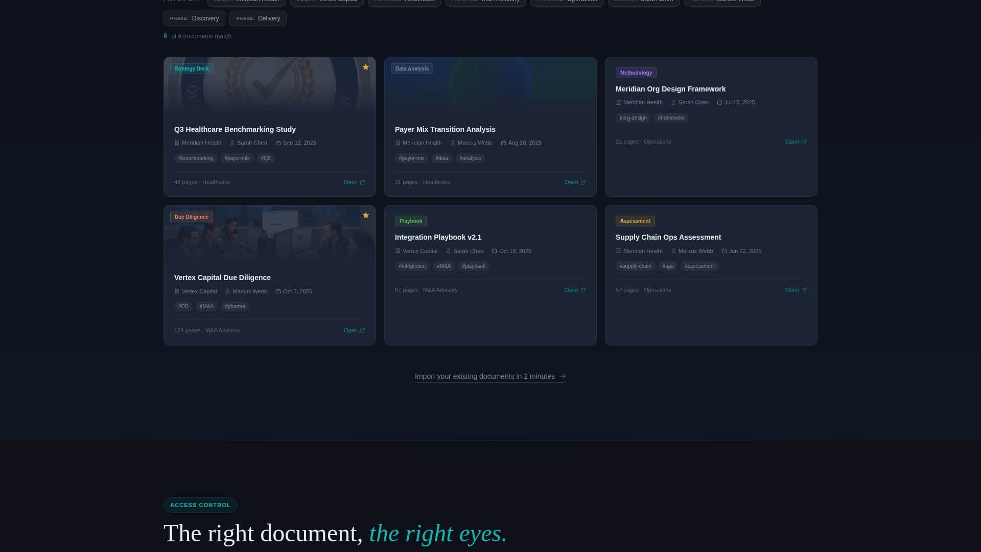 Dossier - Powerful Consulting Landing Page Template
