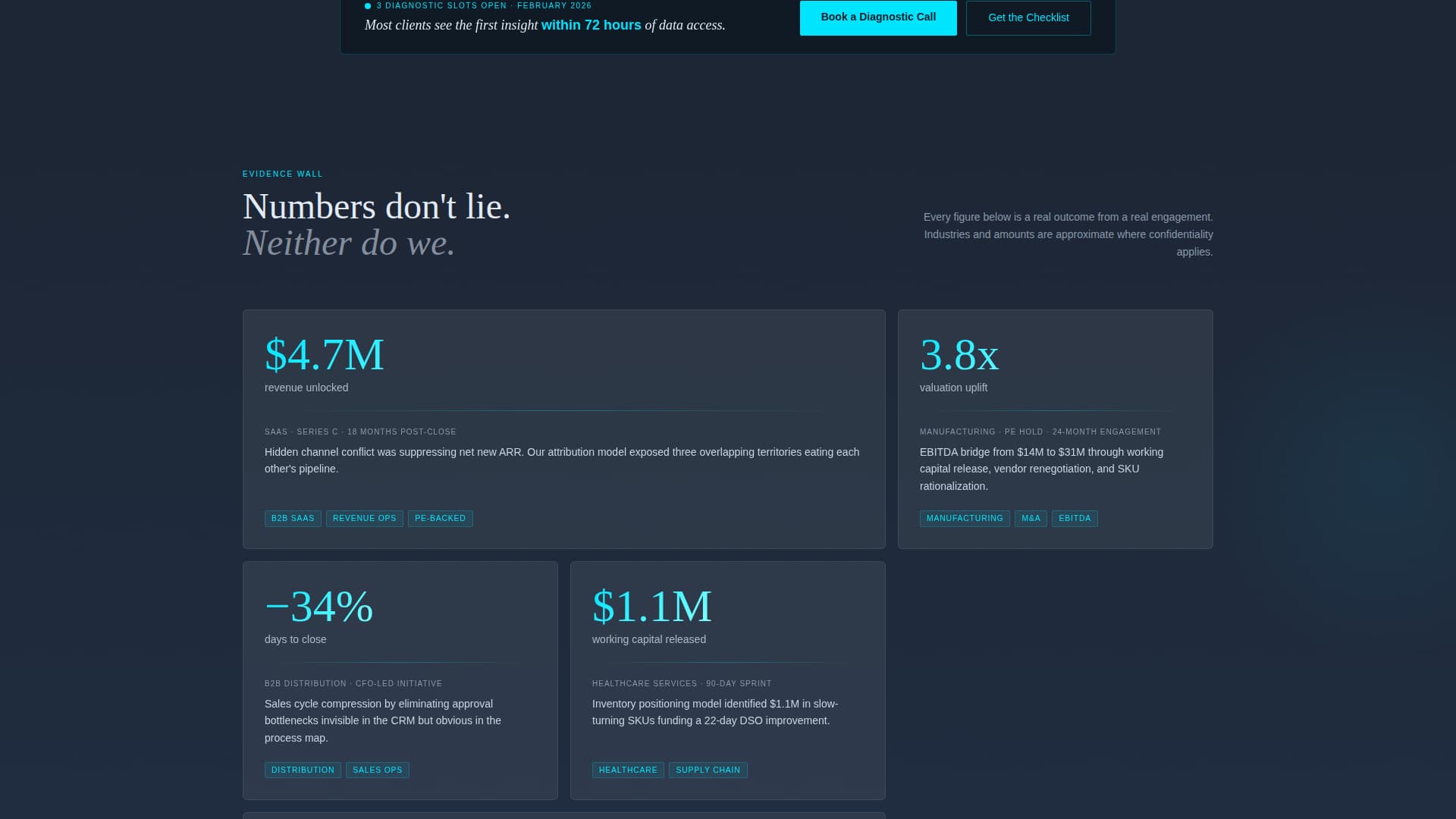 Consult - Powerful Analytics Landing Page Template