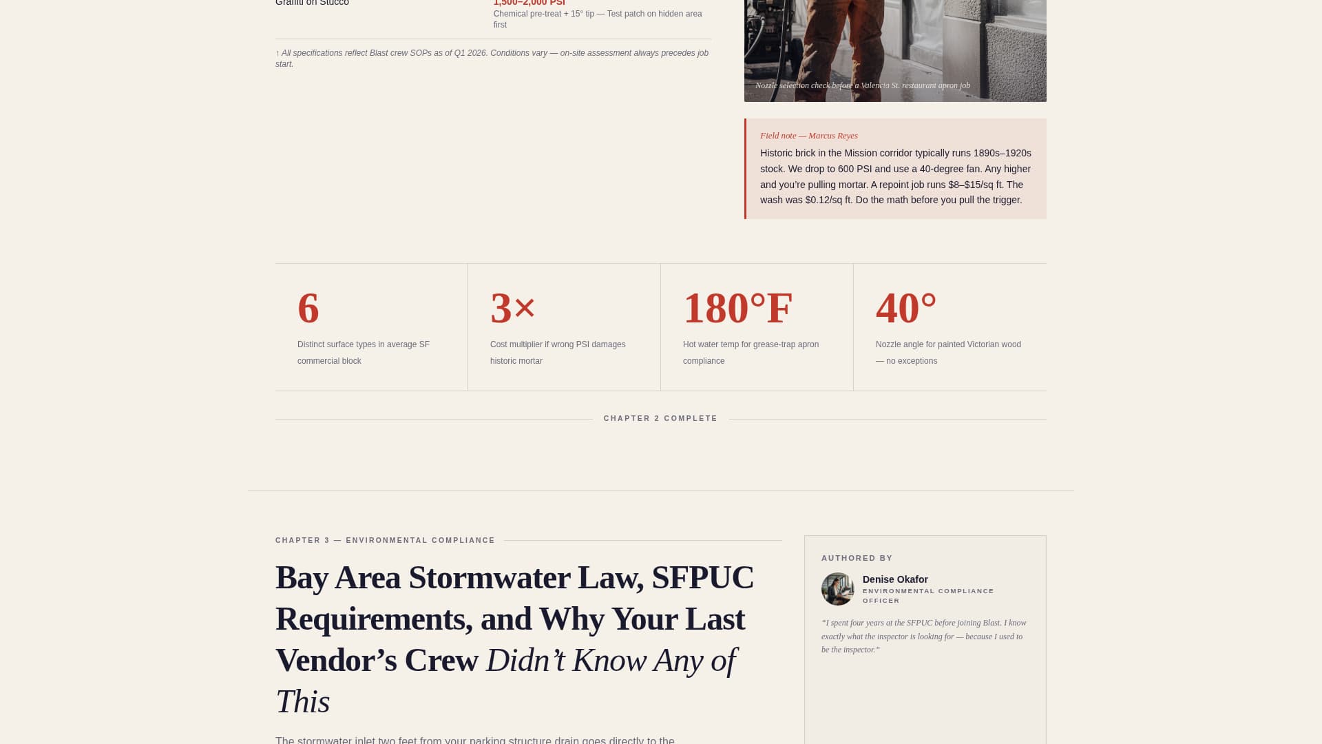 Blast — Insured Power Cleaning Landing Page Template