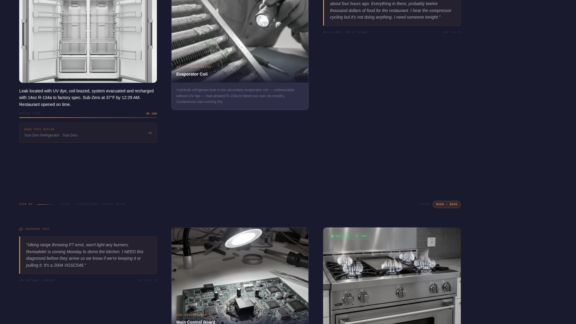 Diagnose - Rapid Appliancerepair Landing Page Template