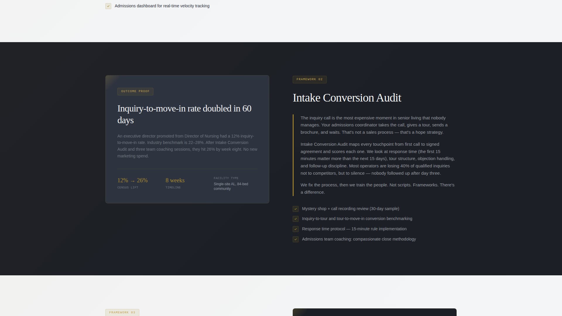 Census - Authoritative Seniorcare Landing Page Template