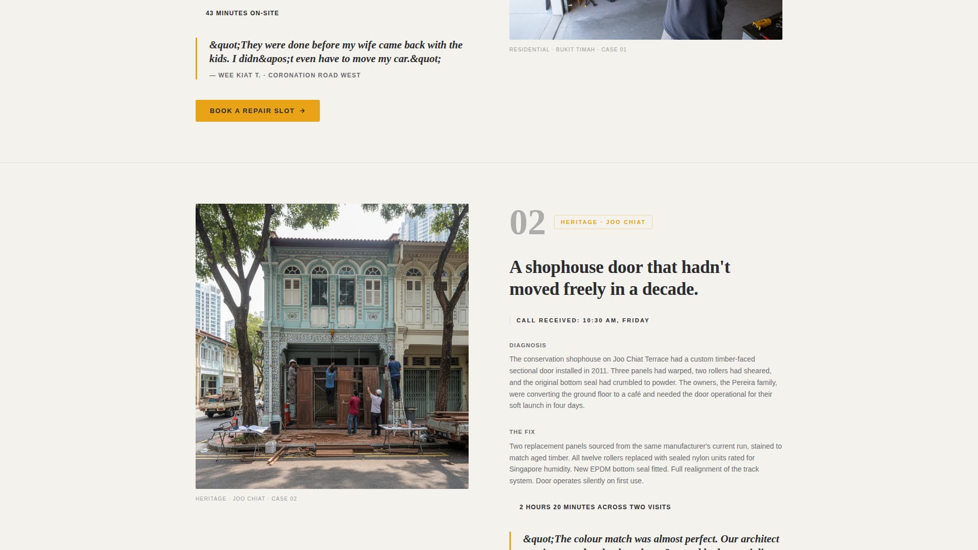Gate - Trusted Garagedoor Landing Page Template