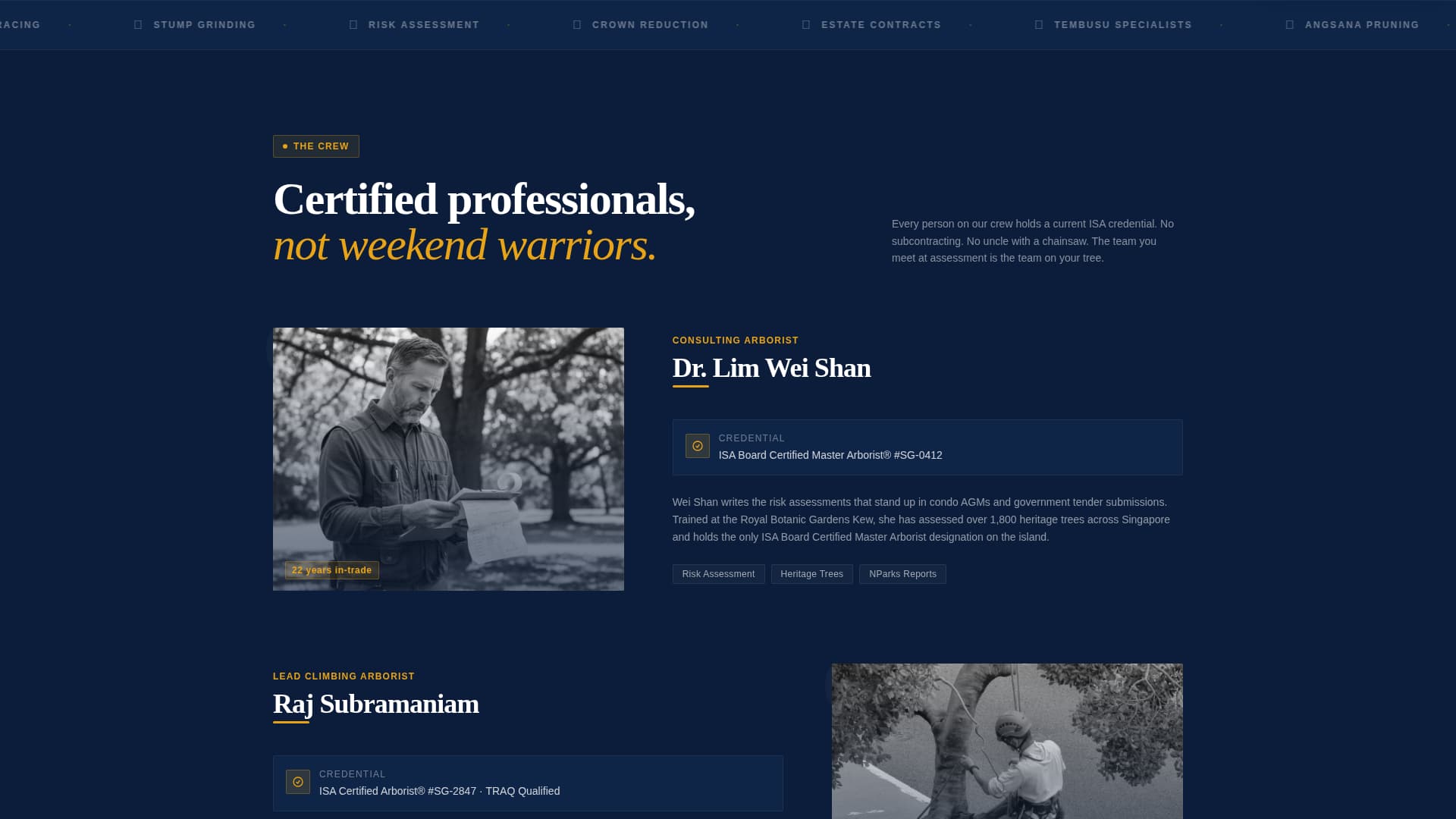 Singapore Local Advanced Booking Website Template