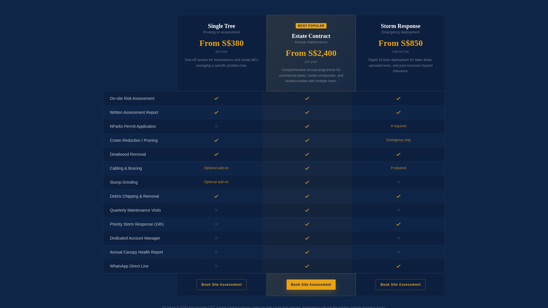 Singapore Local Advanced Booking Website Template