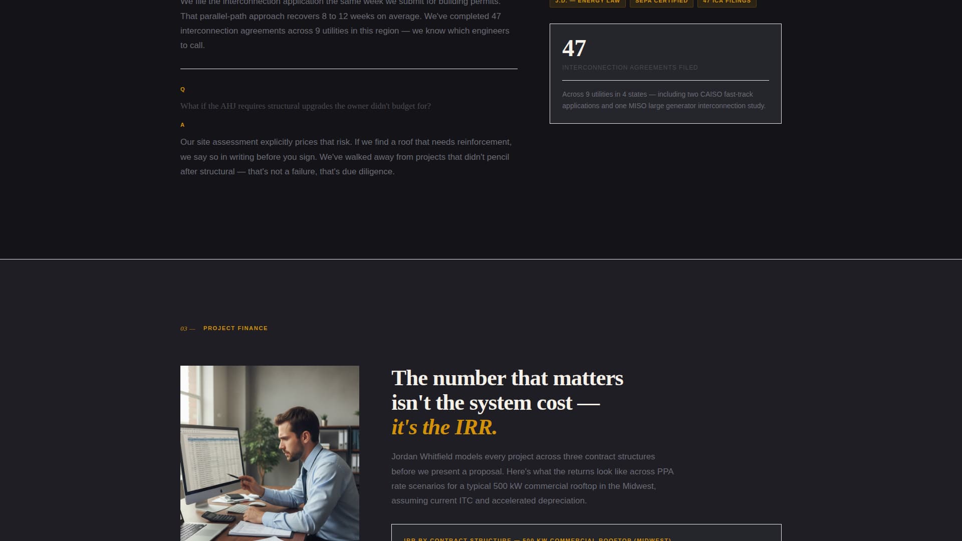 Solar Installer Business Blog Website Template