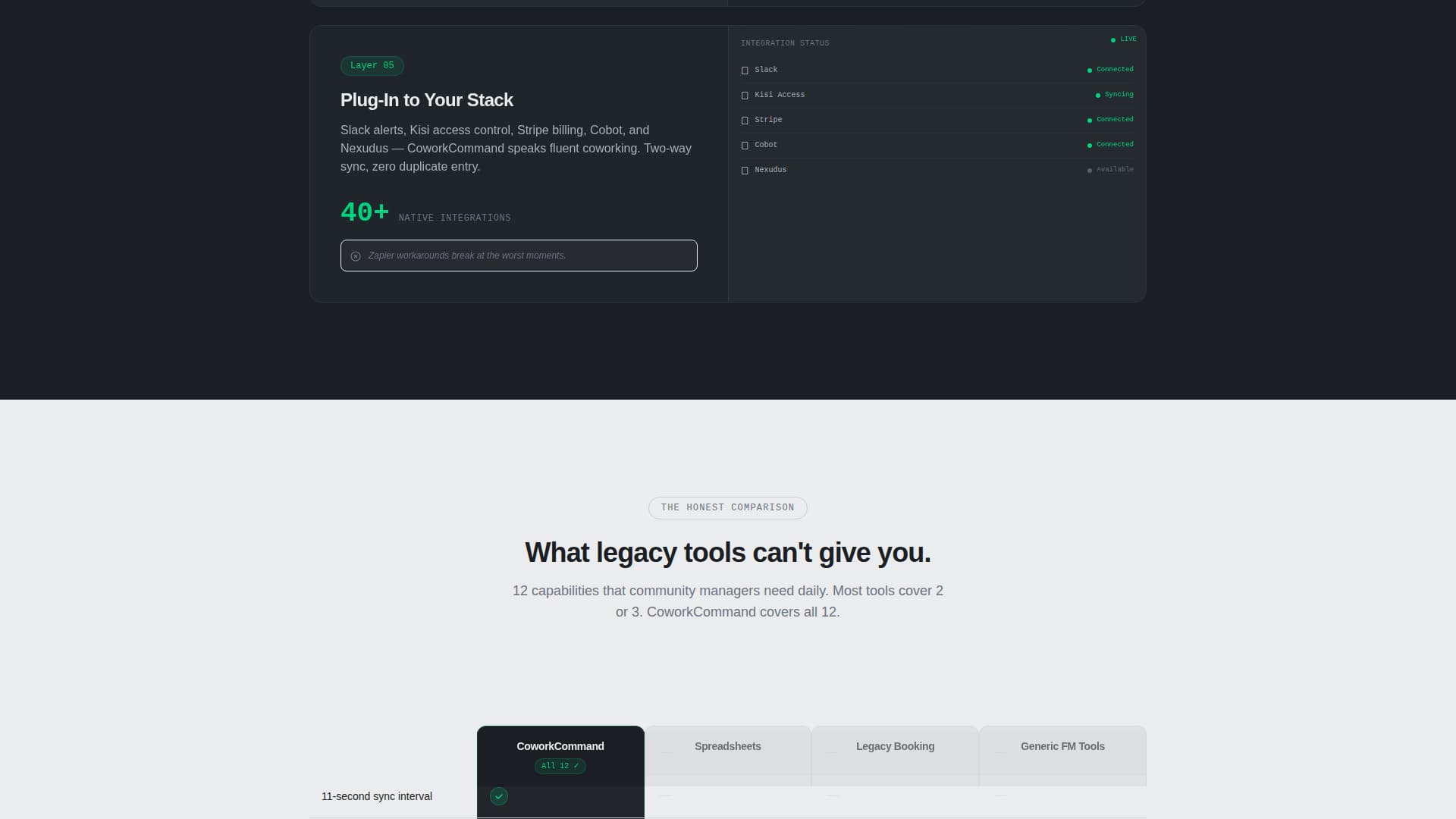 Command - Powerful Coworking Landing Page Template
