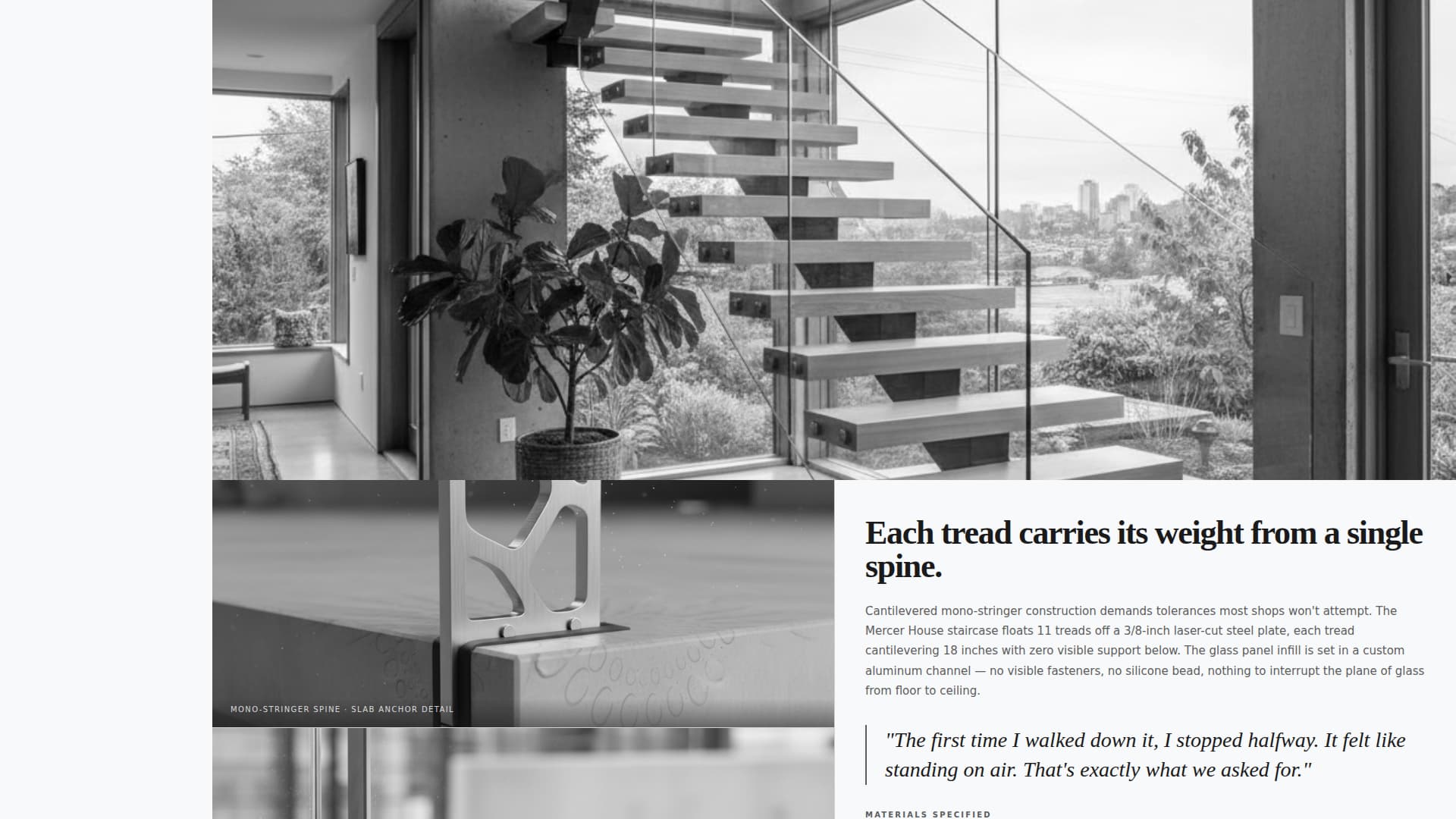 Stair Builder Business Blog Website Template