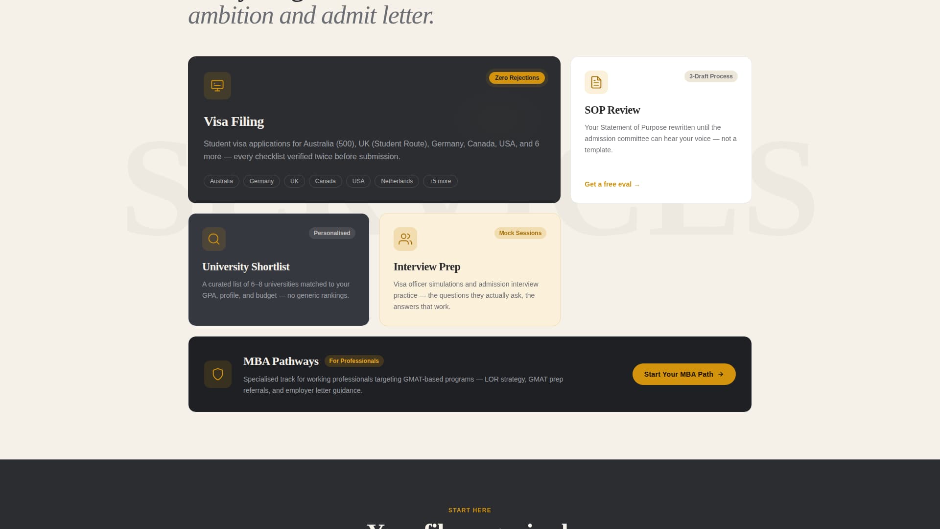 Compass - Authoritative Studyabroad Landing Page Template