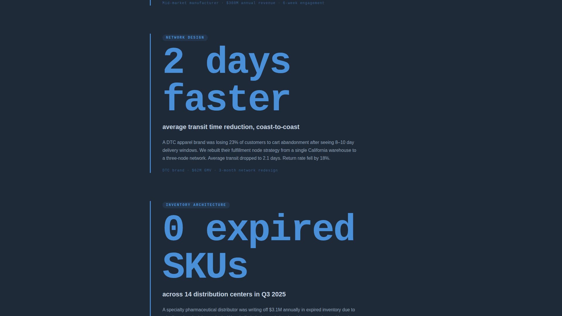 Chainlogic - Precision Logistics Landing Page Template
