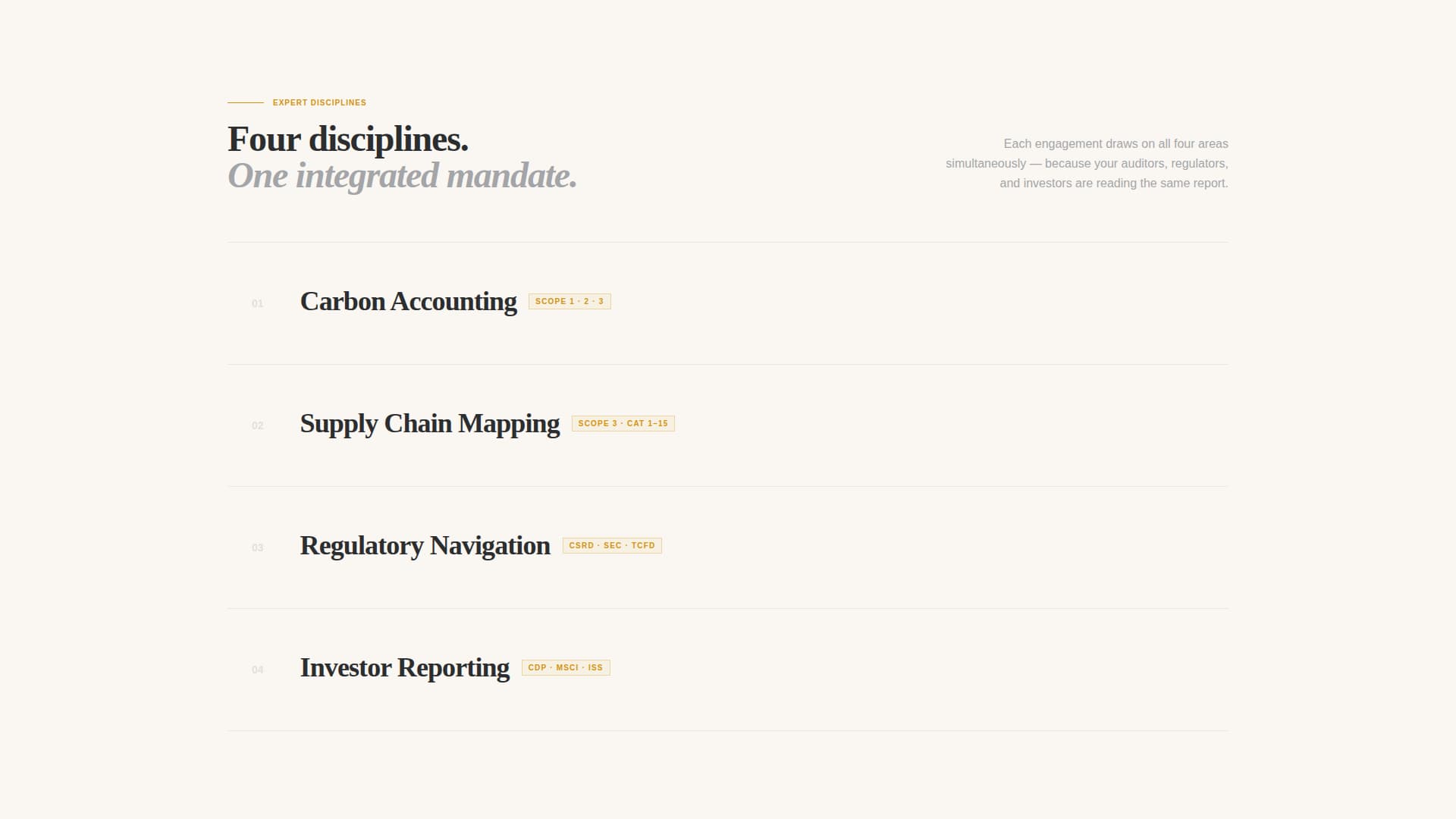 Consulting & Advisory Professional Website Template