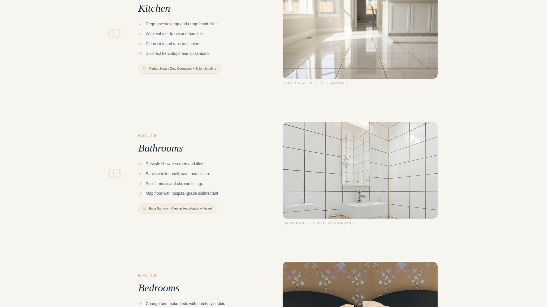 Shine — Certified Commercial Cleaning Landing Page Template
