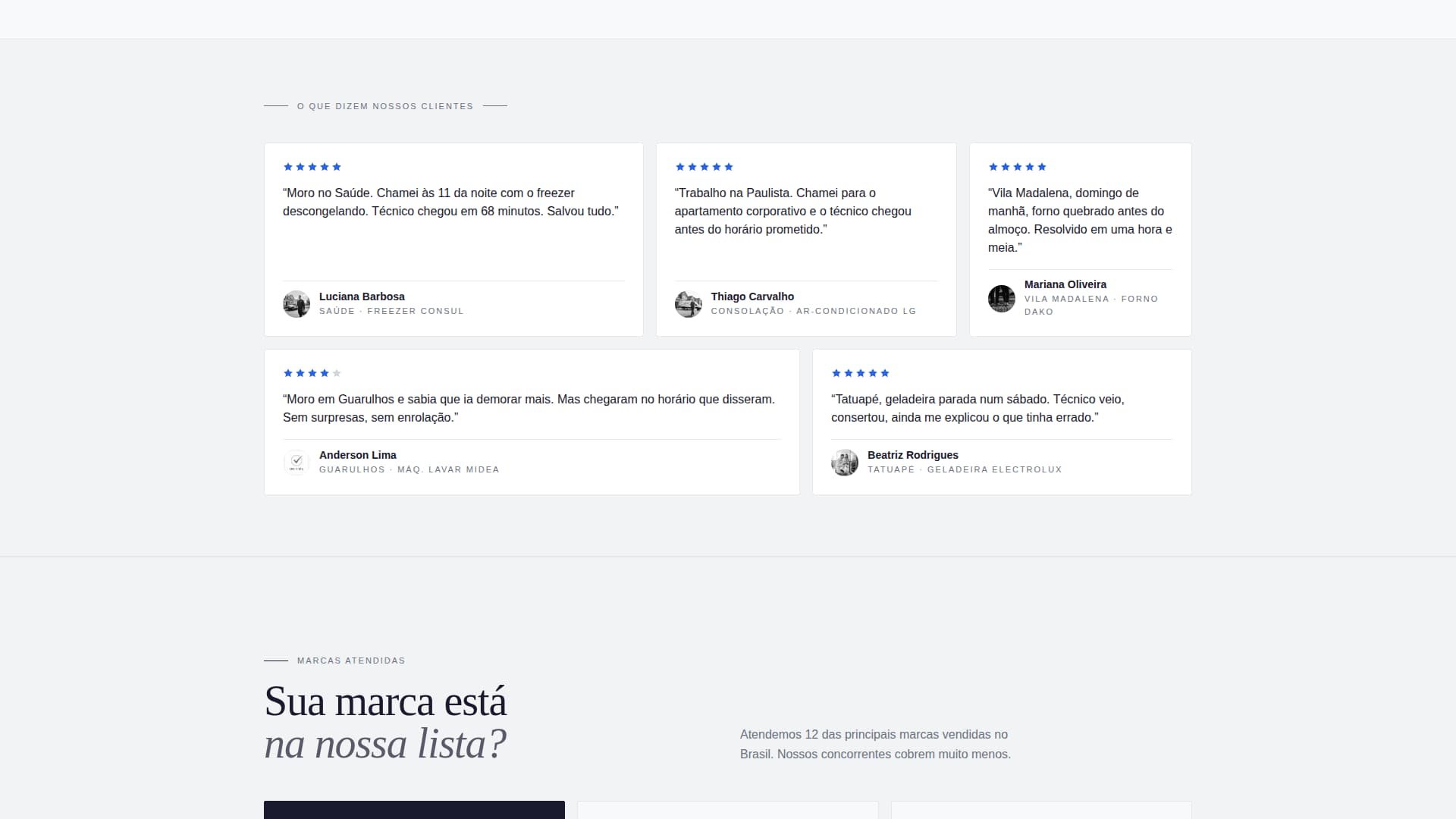 Conserto - Trusted Appliancerepair Landing Page Template