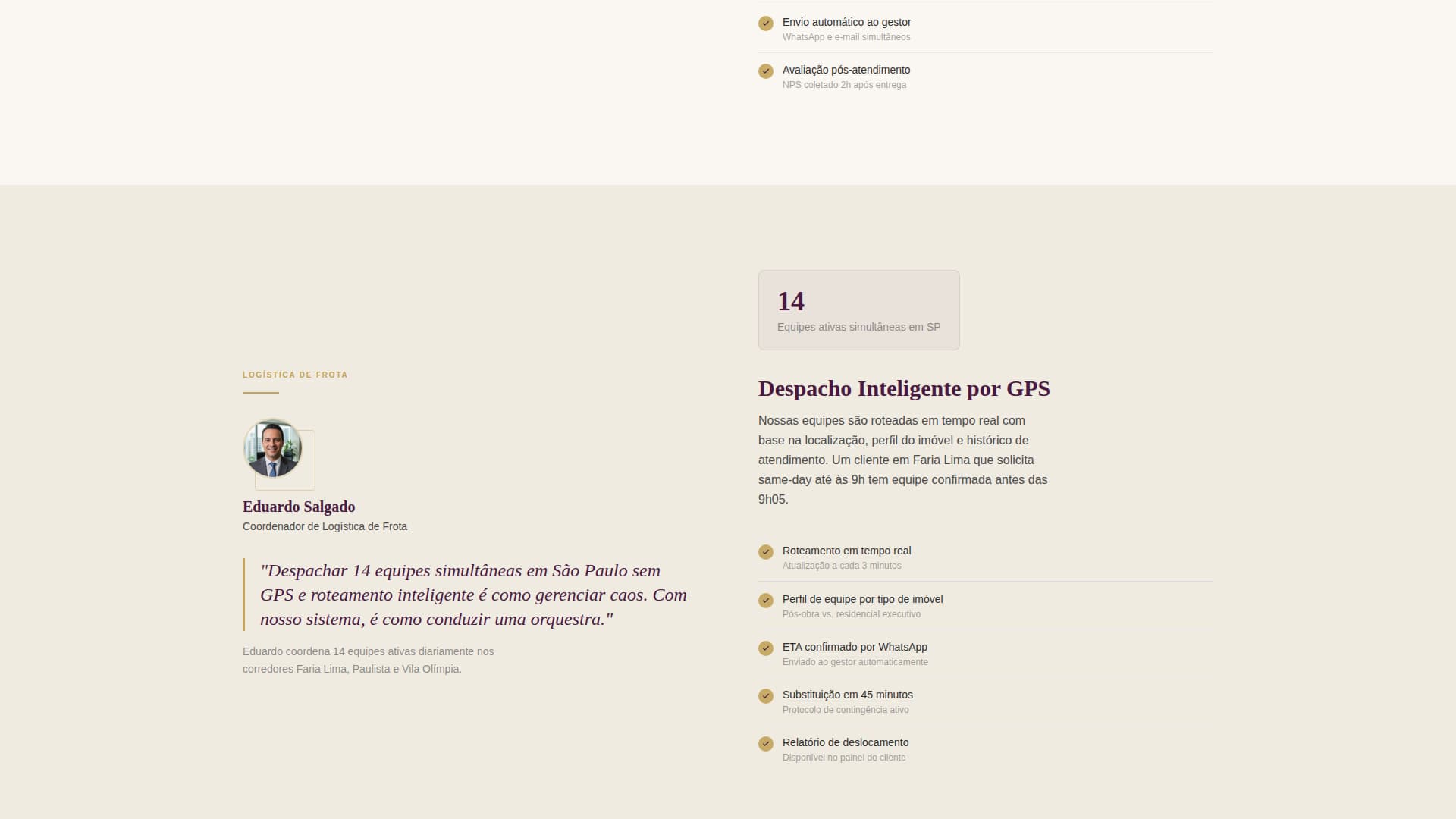 Faxina - Executive Cleaning Landing Page Template