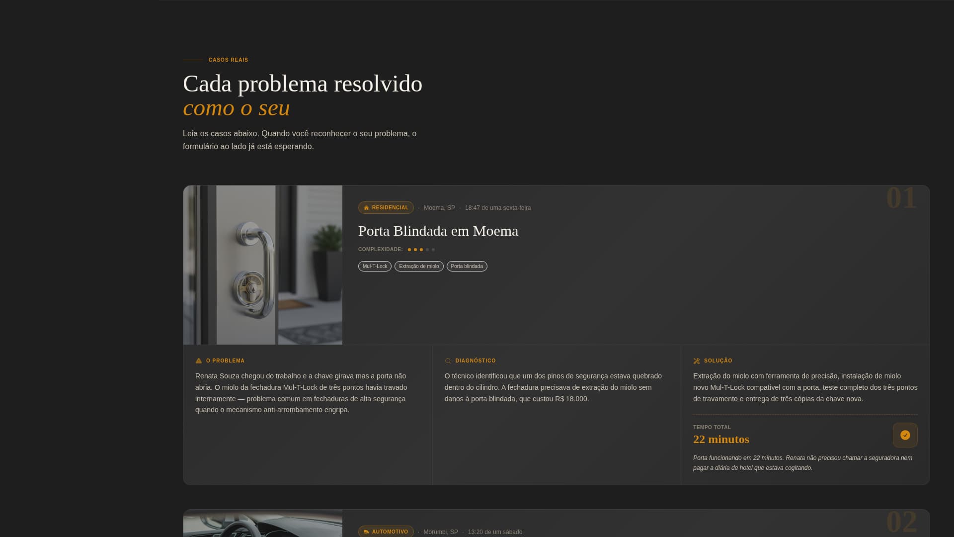 Chaveiro - Rapid Locksmith Landing Page Template