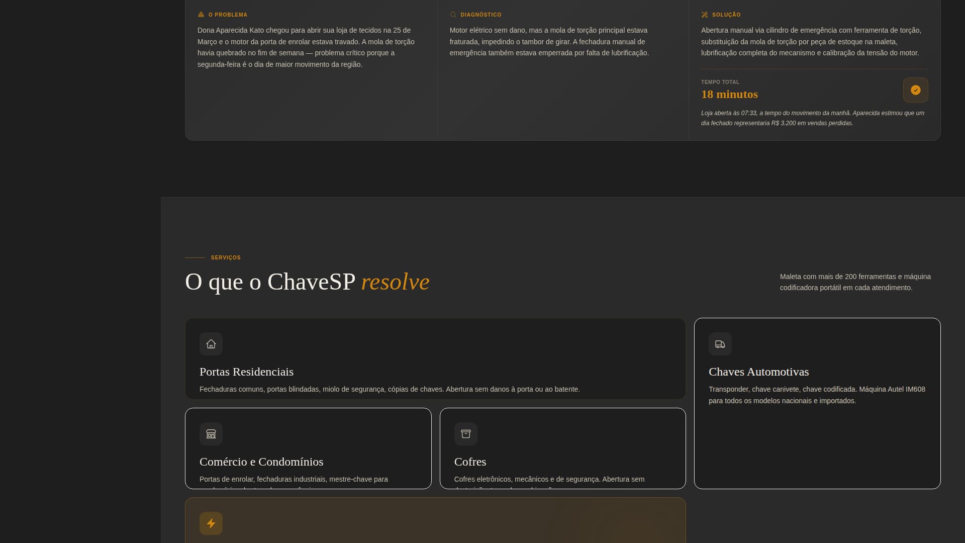 Chaveiro - Rapid Locksmith Landing Page Template