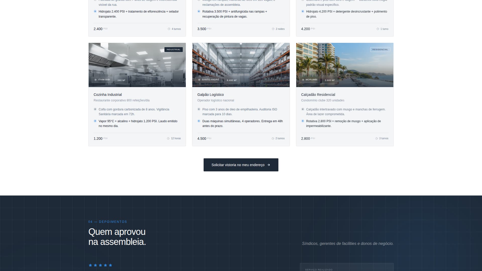 Jato - Precision Hydrojetting Landing Page Template