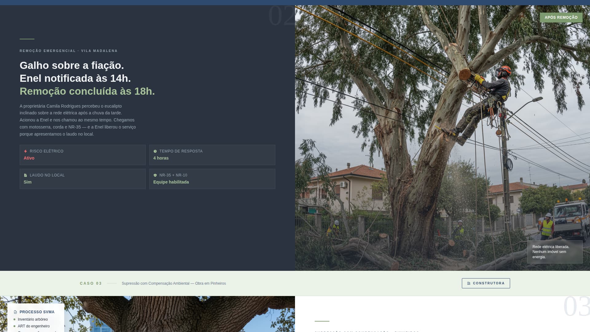 São Paulo Local Portfolio Website Template