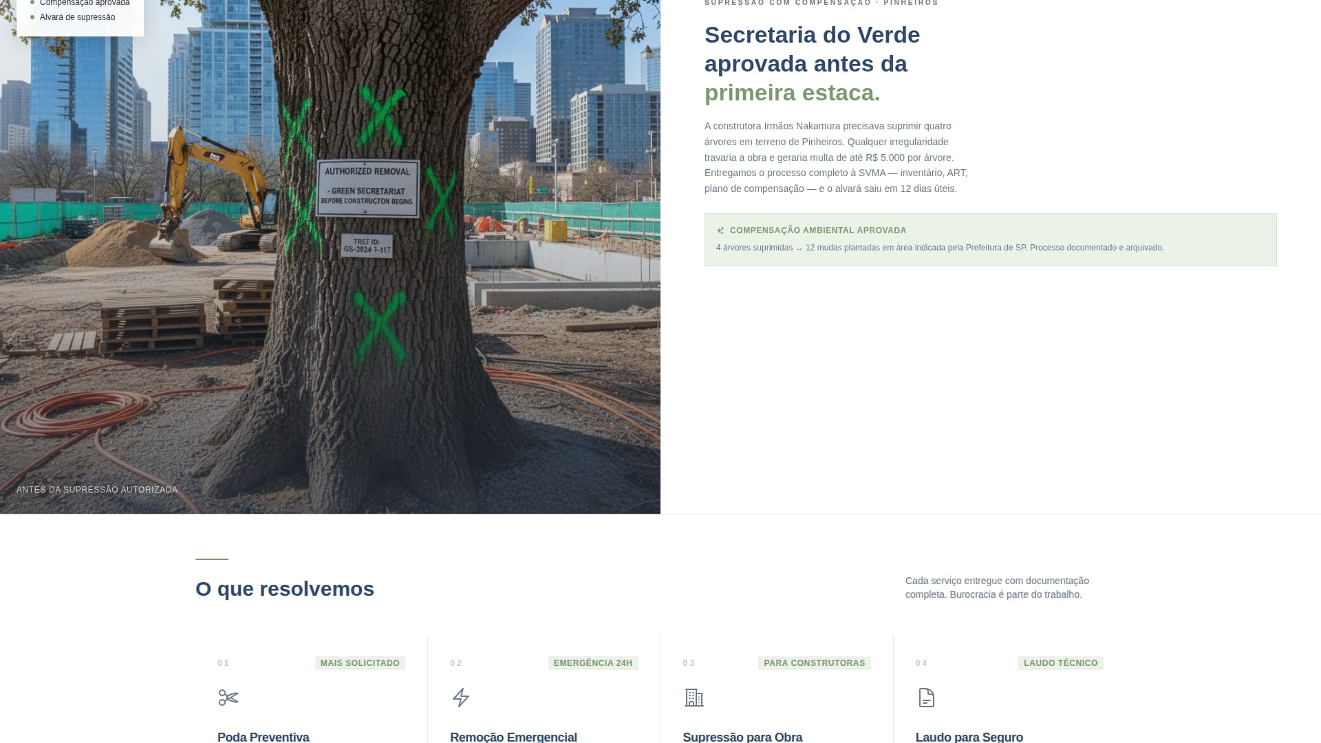 São Paulo Local Portfolio Website Template