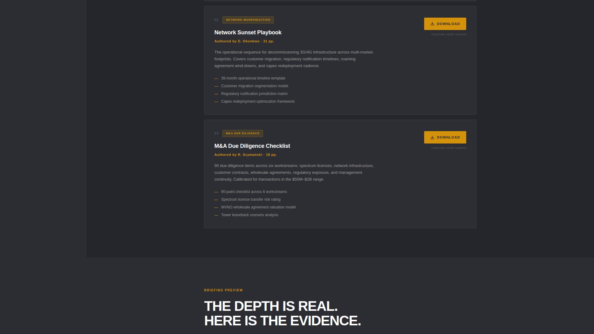 Wavelength — Trusted Telecom Services Landing Page Template