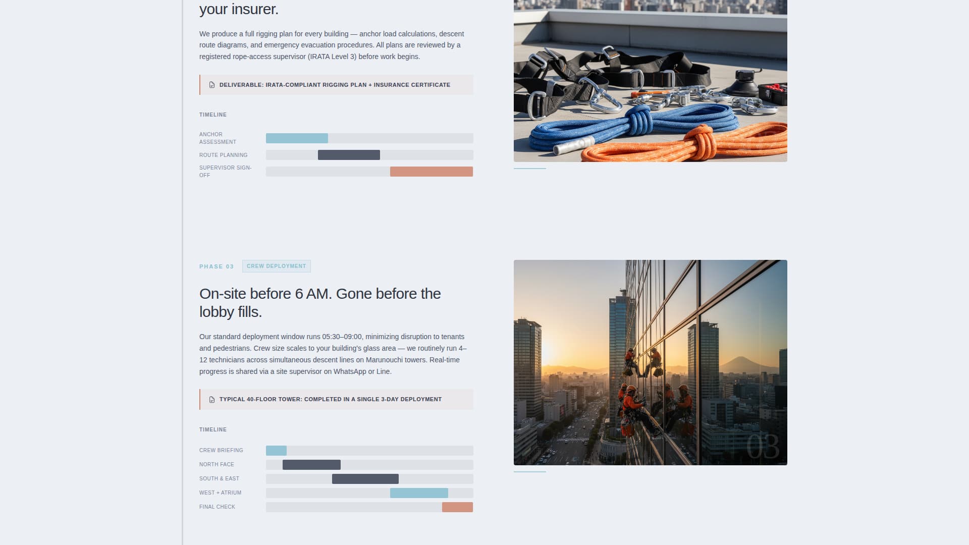 Squeegee - Transparent B2B Landing Page Template