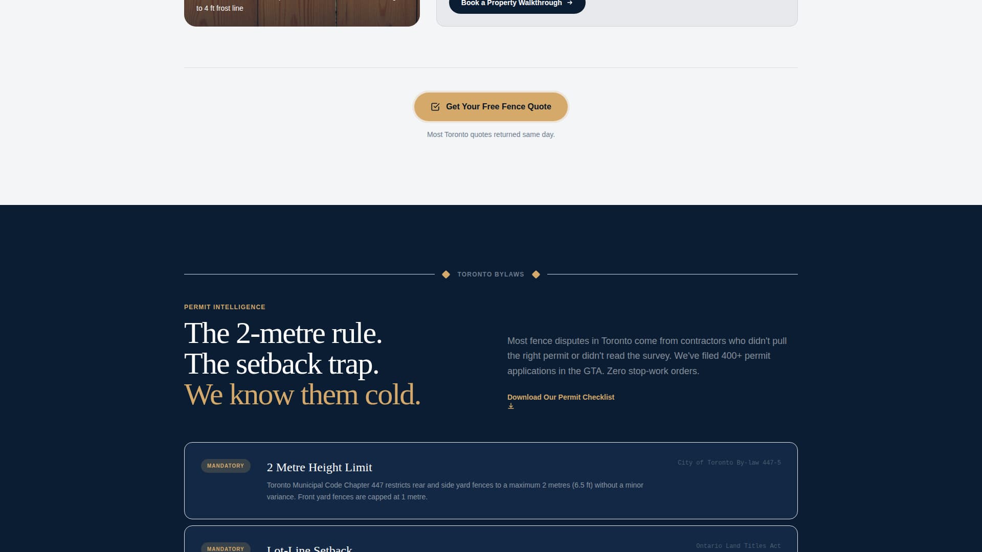 Rail — Certified Fence Installation Landing Page Template