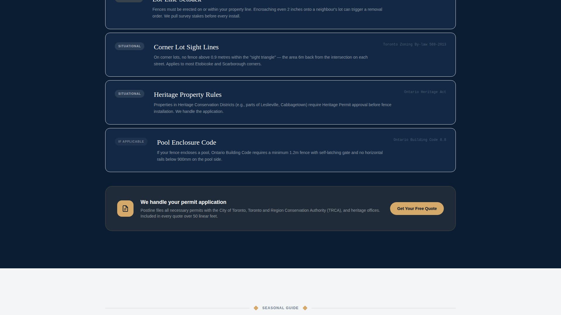 Rail — Certified Fence Installation Landing Page Template