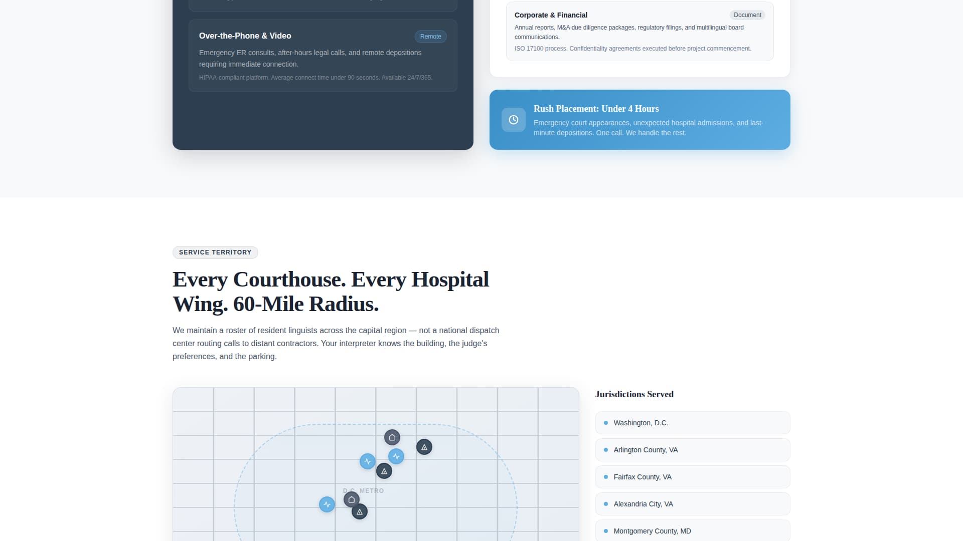 Translator & Interpreter Professional Website Template