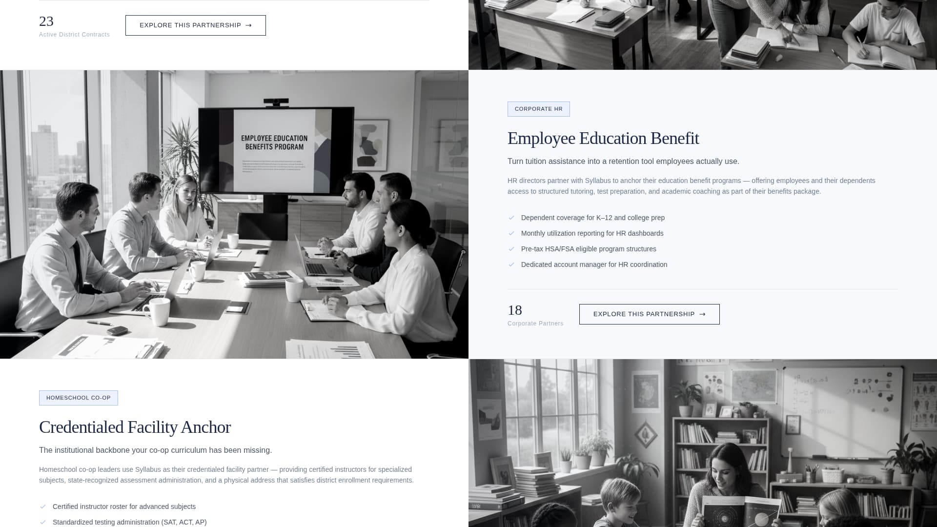 Tutoring Center Marketing Directory Website Template