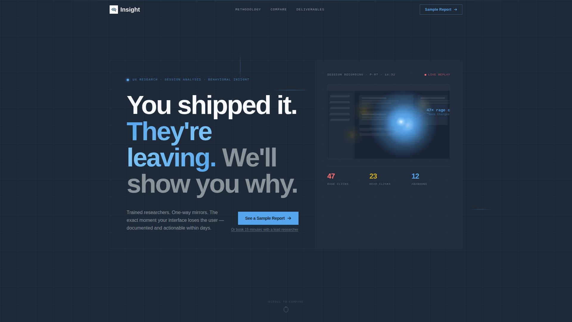 Research & Analytics Firm FAQ Website Template