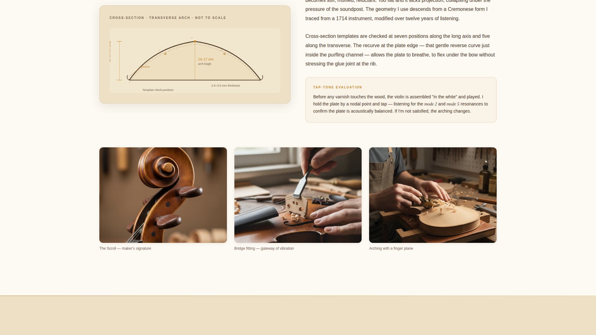 Luthier — Expert Stringed Instrument Craftsmanship Landing Page Template