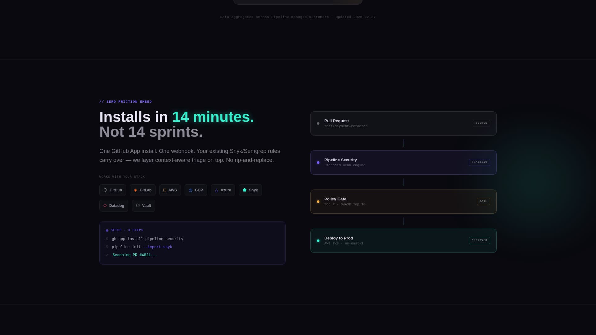 Pipeline - Powerful DevSecOps Landing Page Template