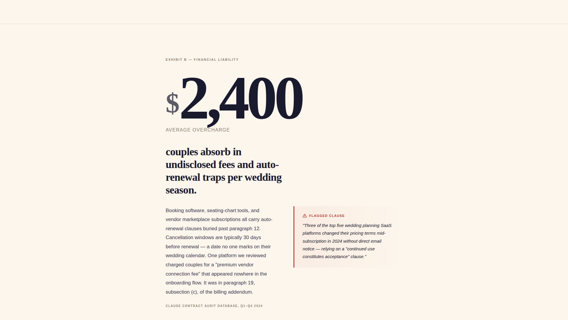 Wedding Consulting Professional Website Template
