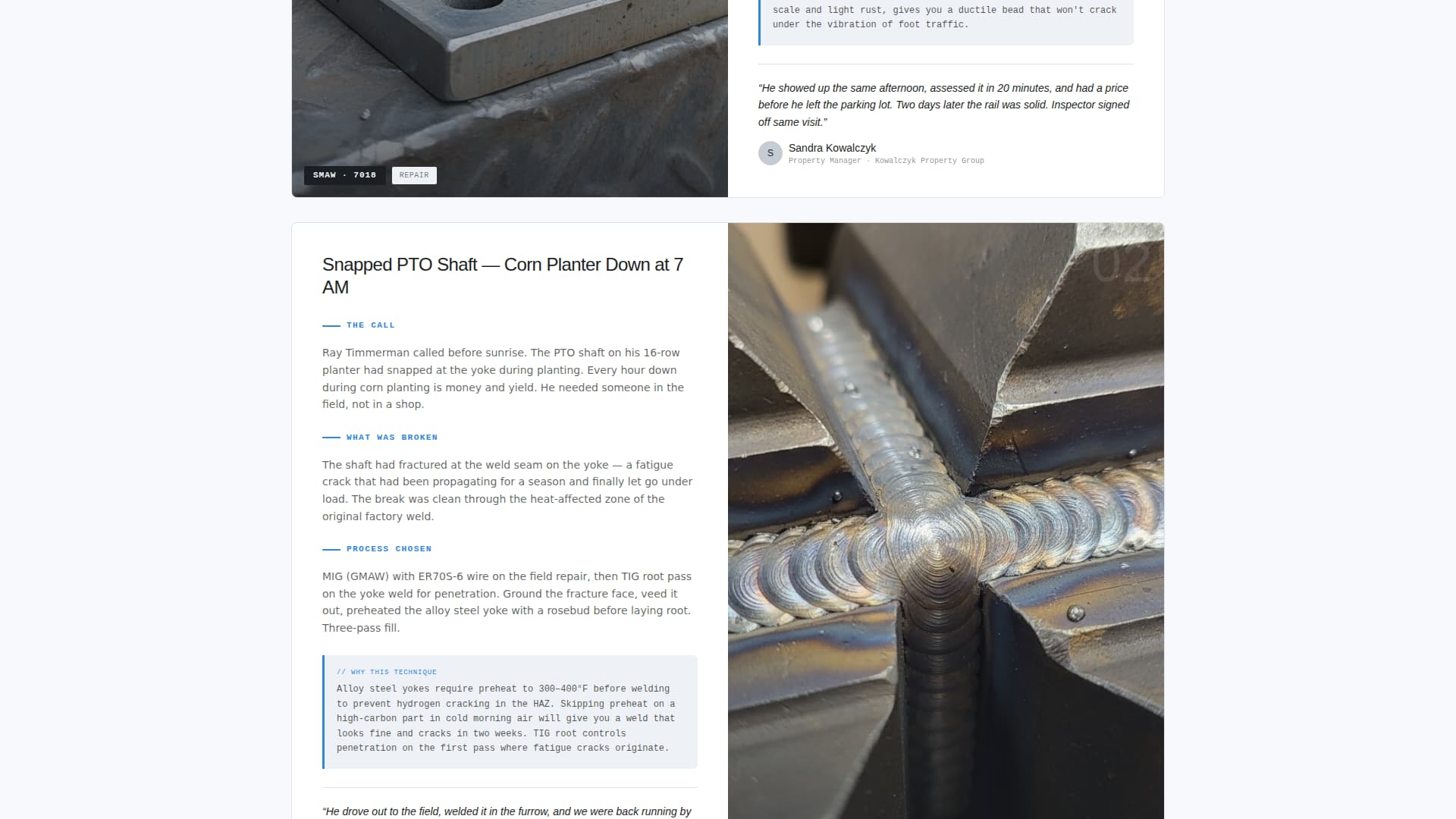 Welder Booking Website Template