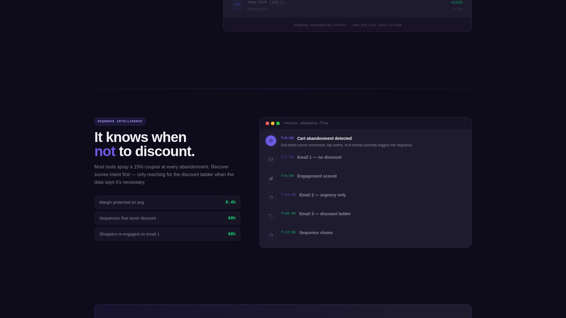 Recover - Powerful Cart Recovery Landing Page Template