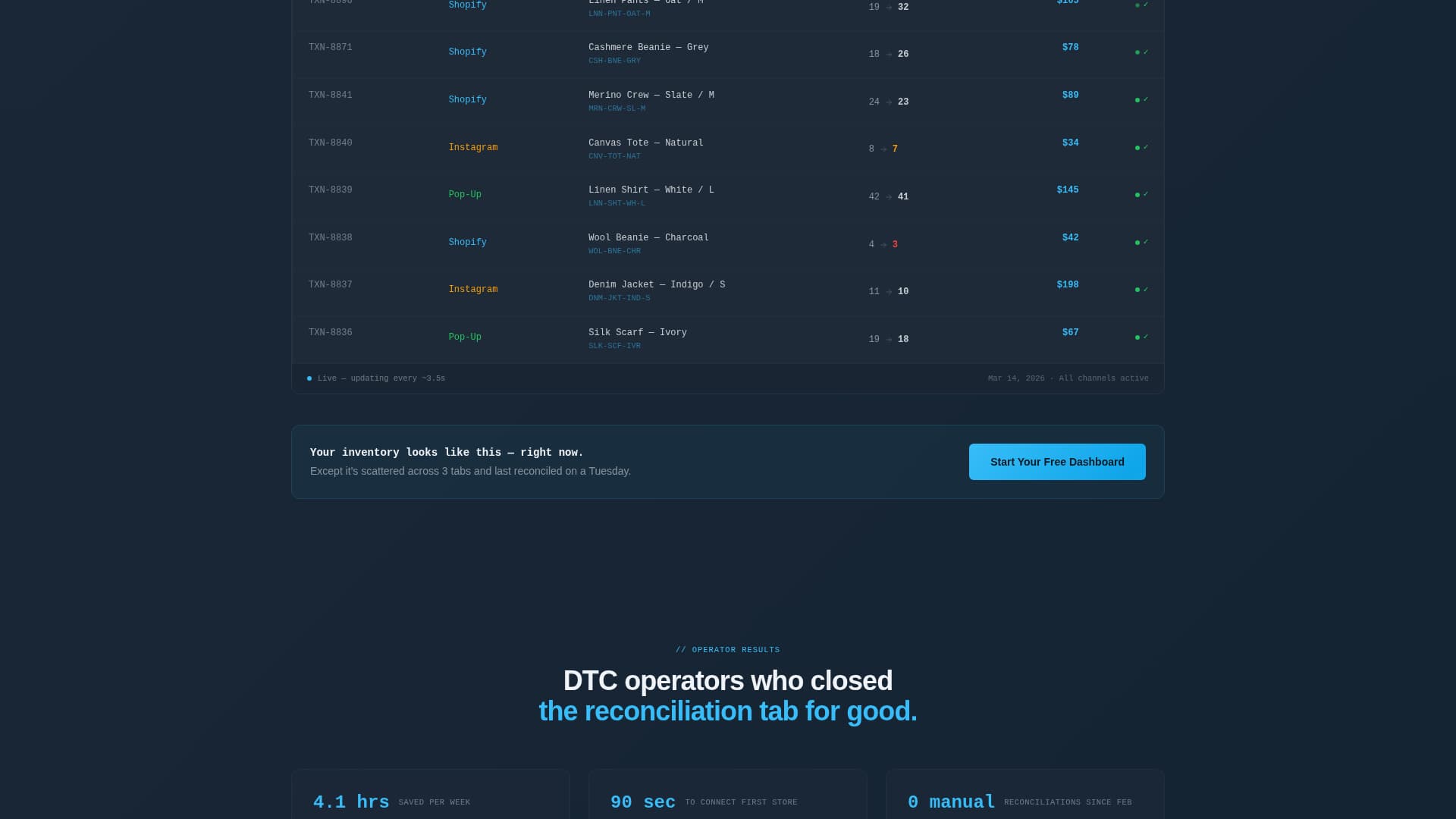 Checkout - Powerful POS Landing Page Template