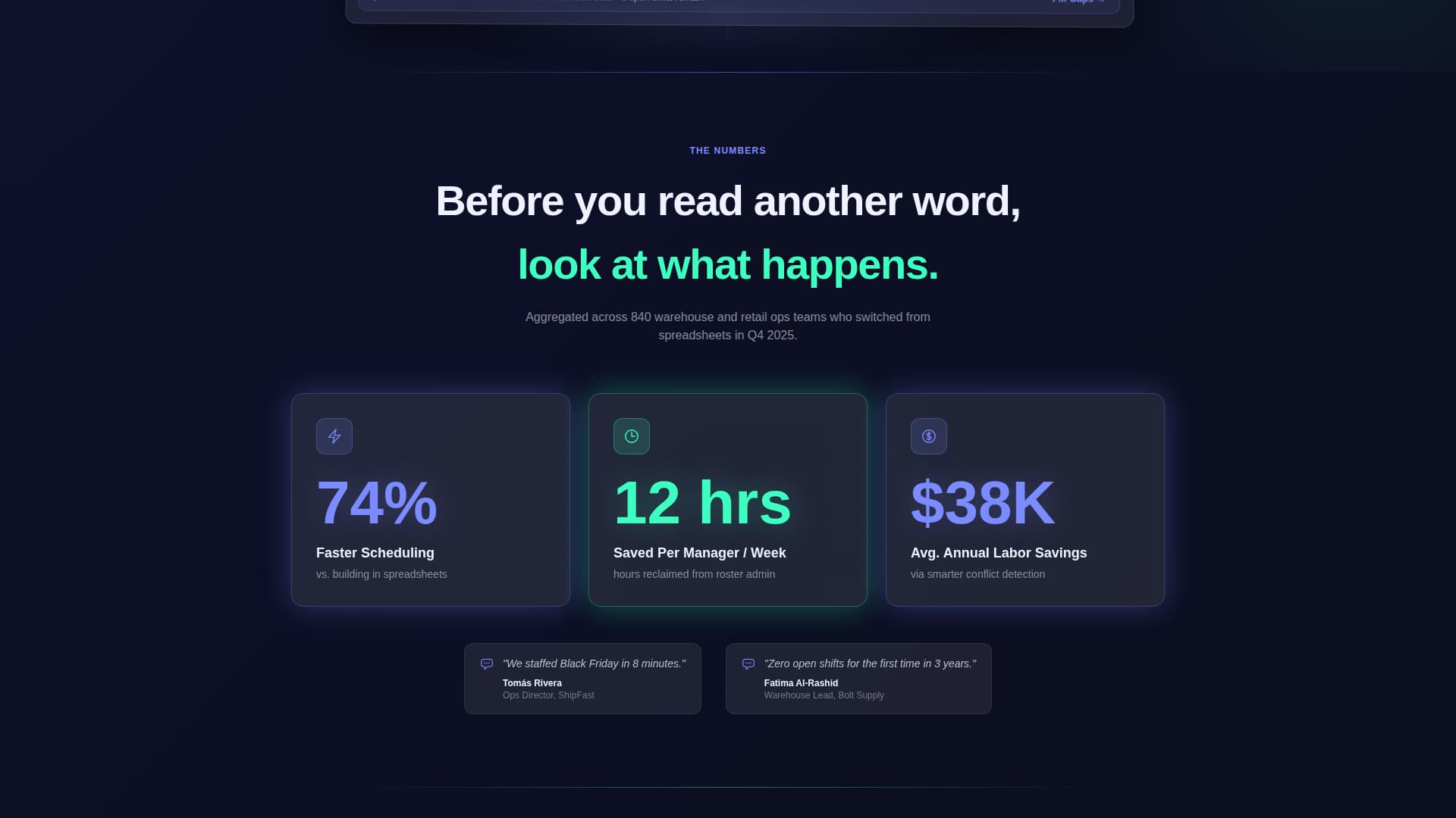 Schedule - Powerful Scheduling Landing Page Template