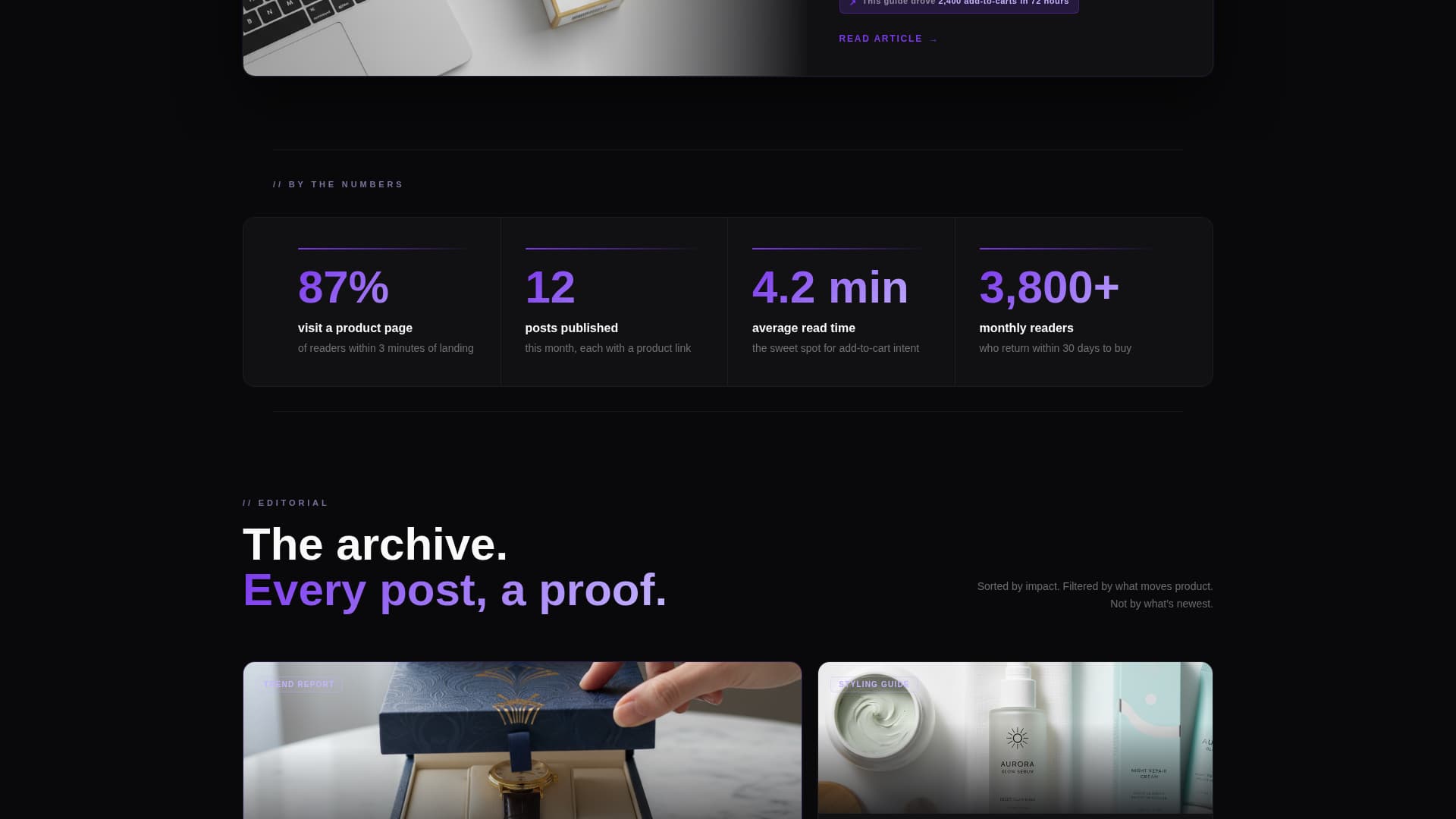 Ecommerce - High-Converting Store Landing Page Template