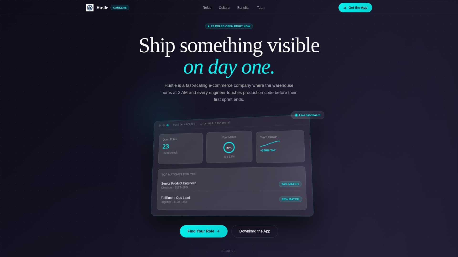Hustle - Dynamic Ecommerce Landing Page Template