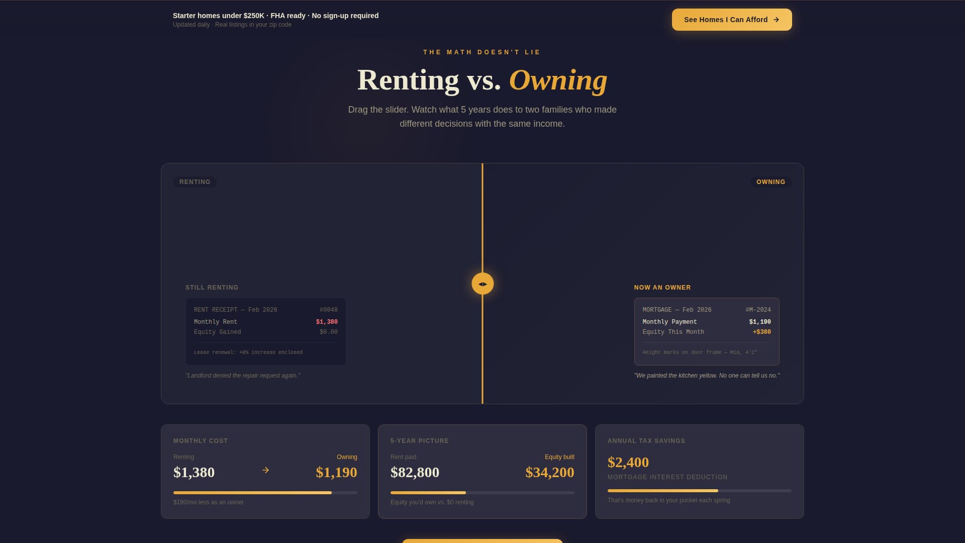 Keys - Affordable Housing Landing Page Template