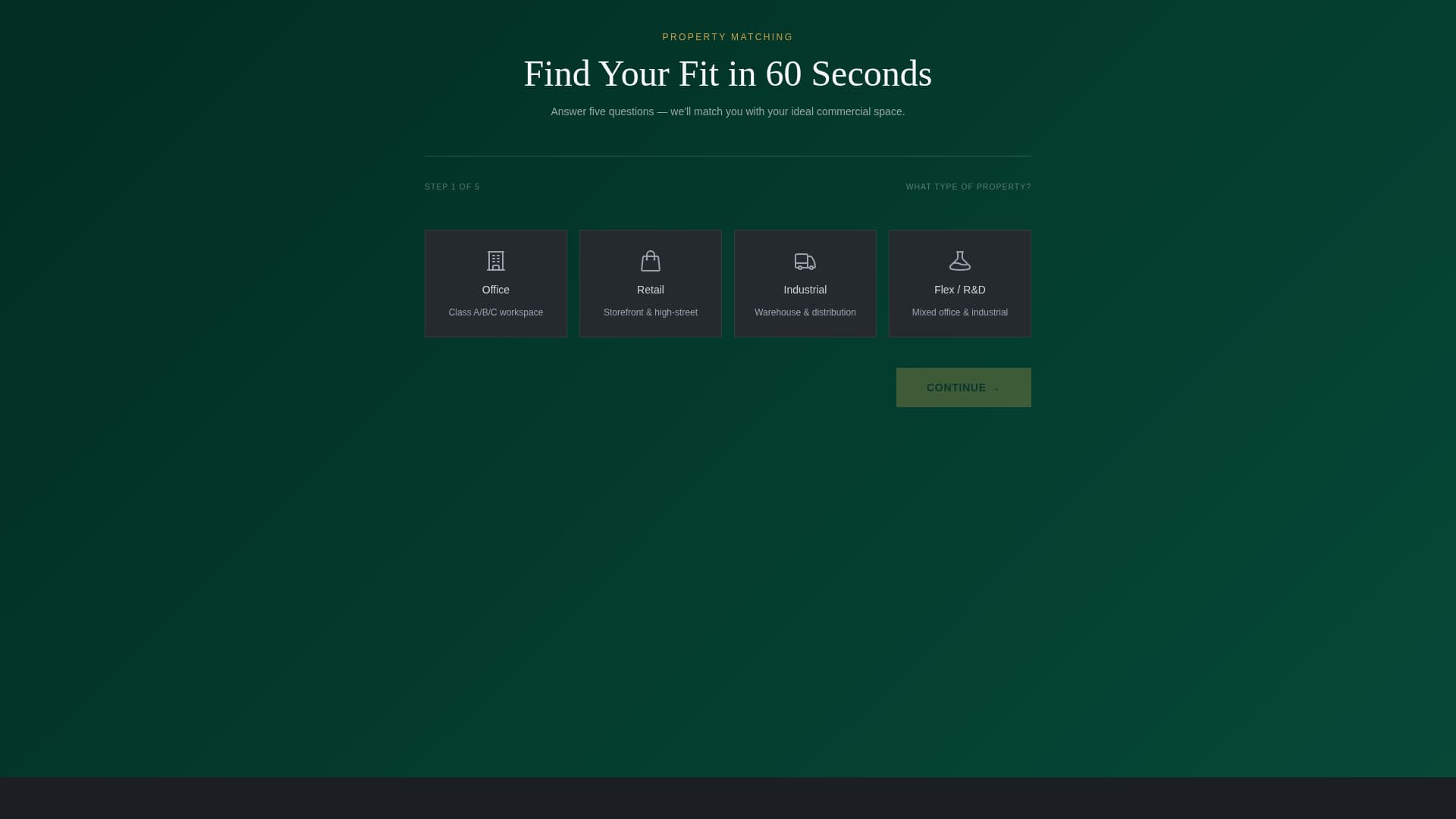 Listify - Executive Commercial Landing Page Template