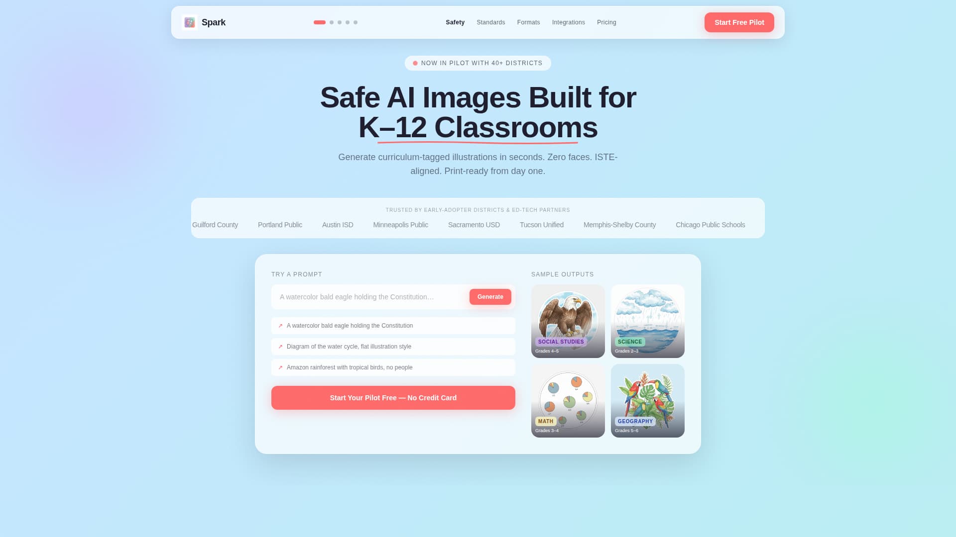 Education - Premium K-12 Landing Page Template