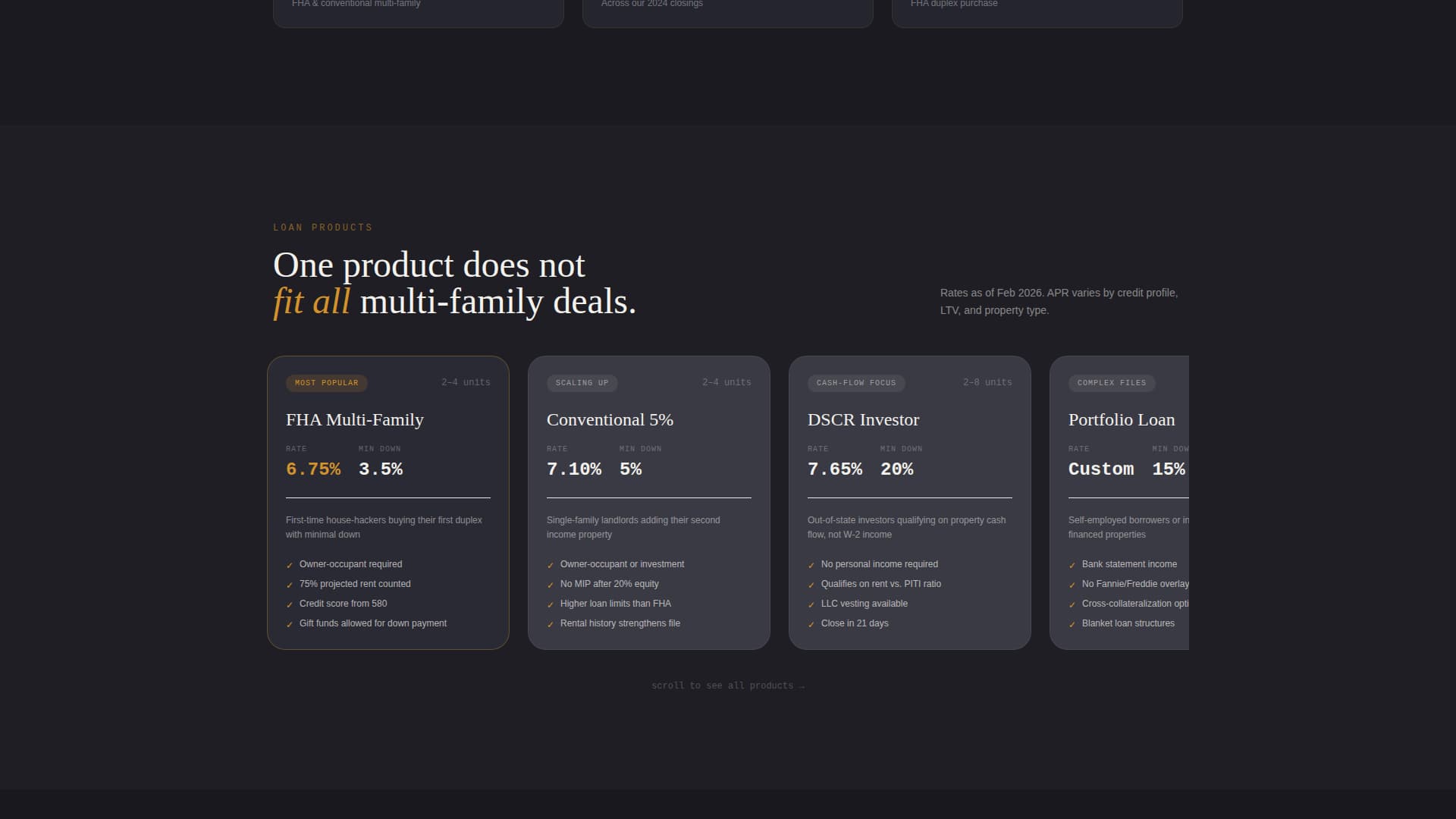 Duplex - Precision Multifamily Landing Page Template