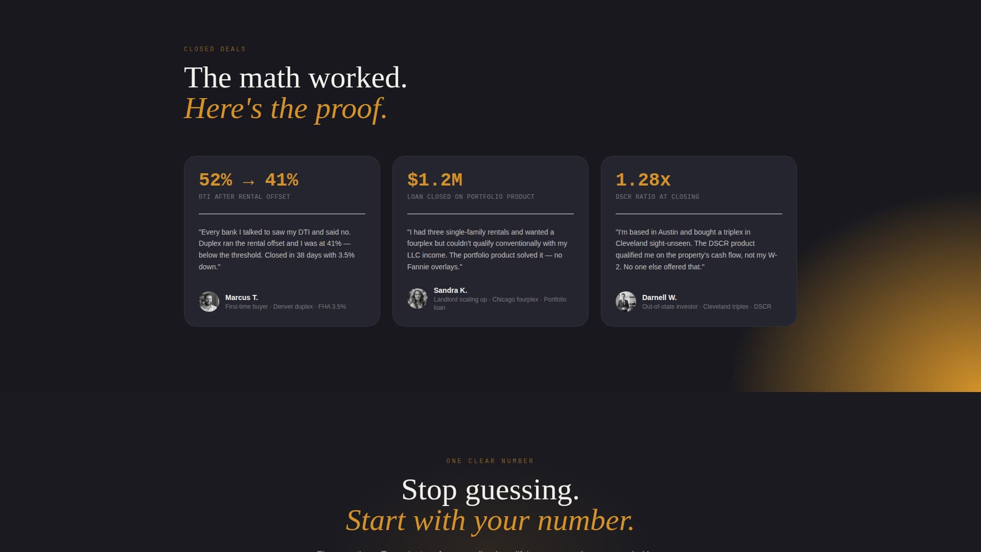 Duplex - Precision Multifamily Landing Page Template