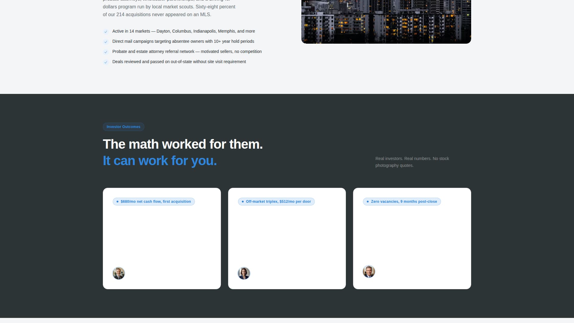 Duplex - High Yield Multifamily Landing Page Template