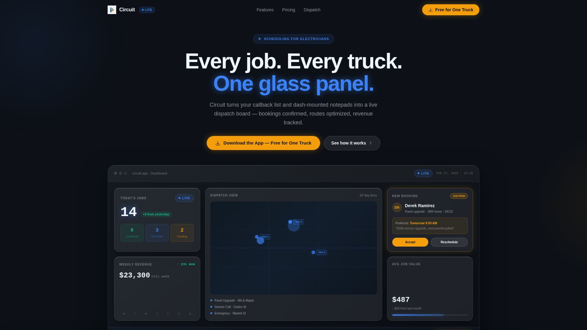 Circuit - Powerful Electrical Landing Page Template