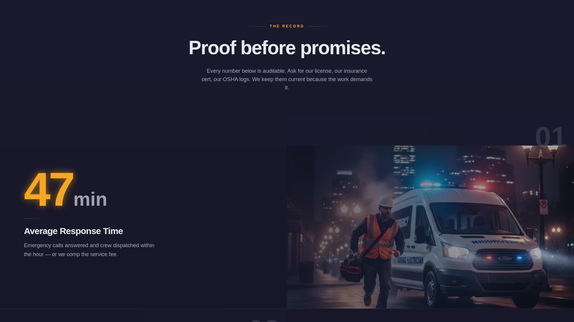 Volt - Highvoltage Electrical Landing Page Template
