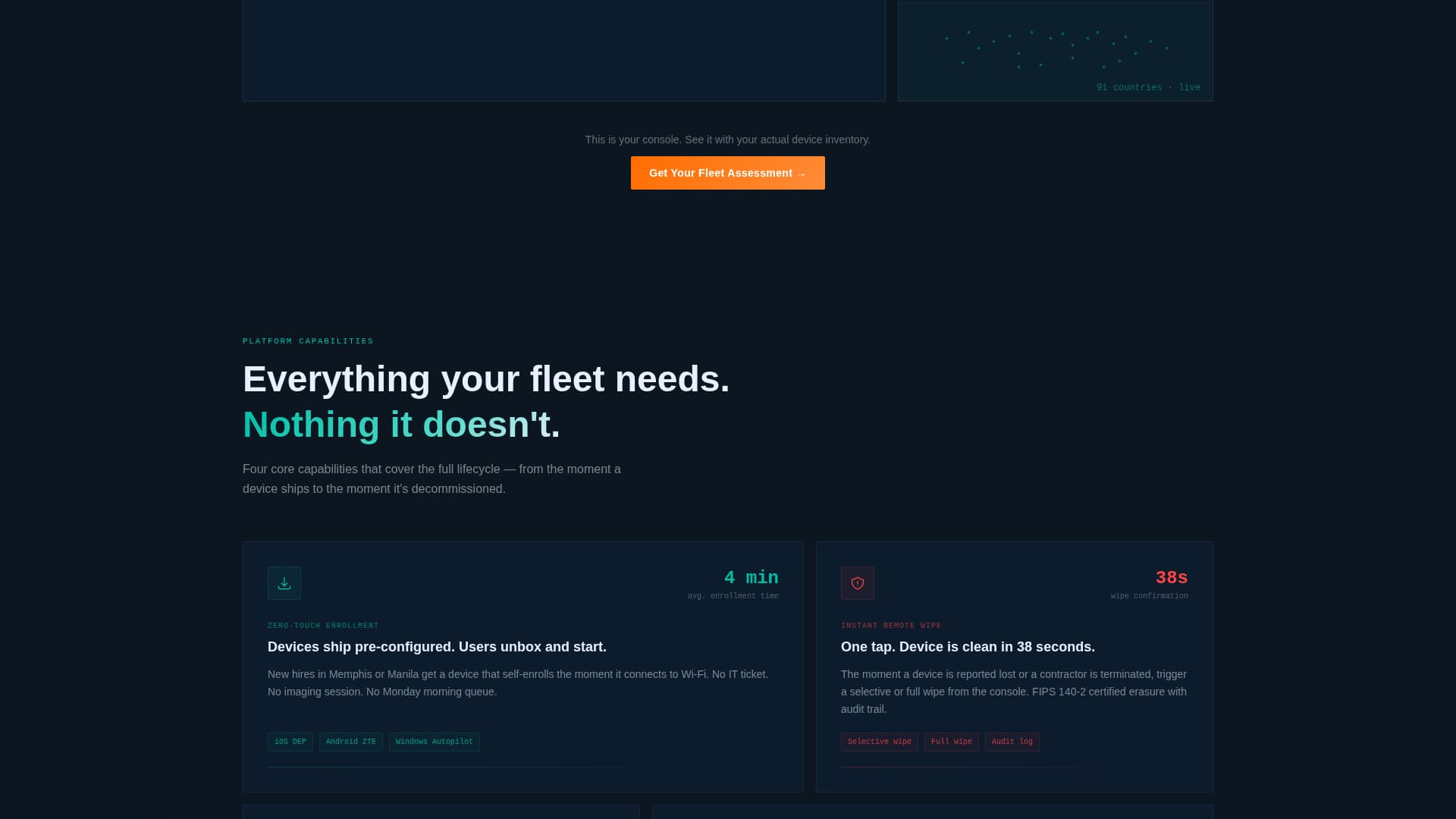 Provision - Powerful Mobility Landing Page Template