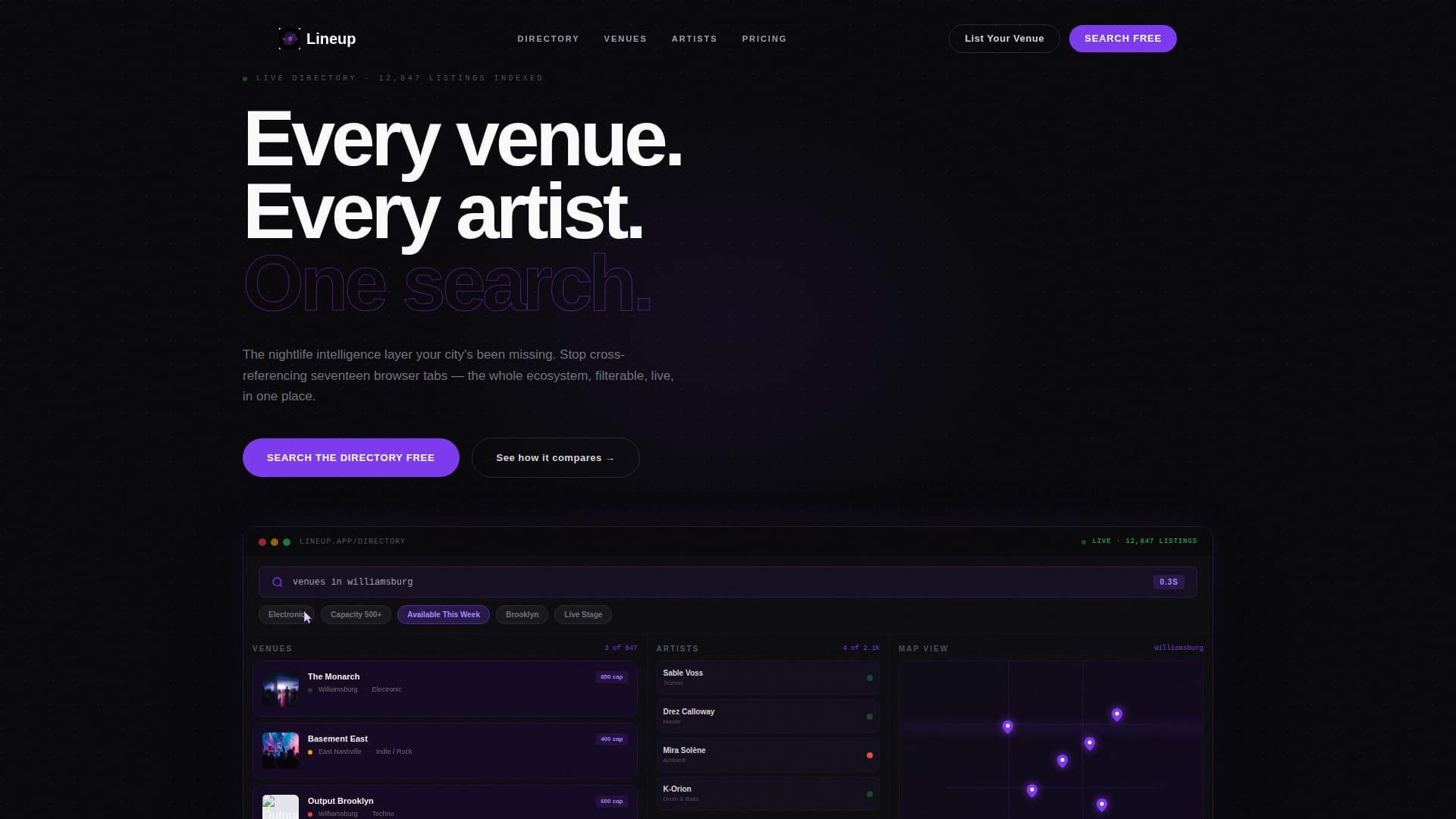 Entertainment Digital Presence Reviews Website Template