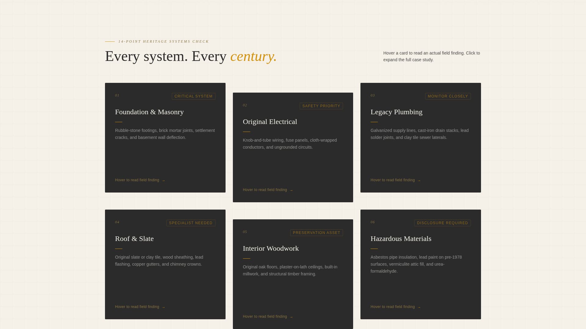 Joists - Authoritative Historichome Landing Page Template