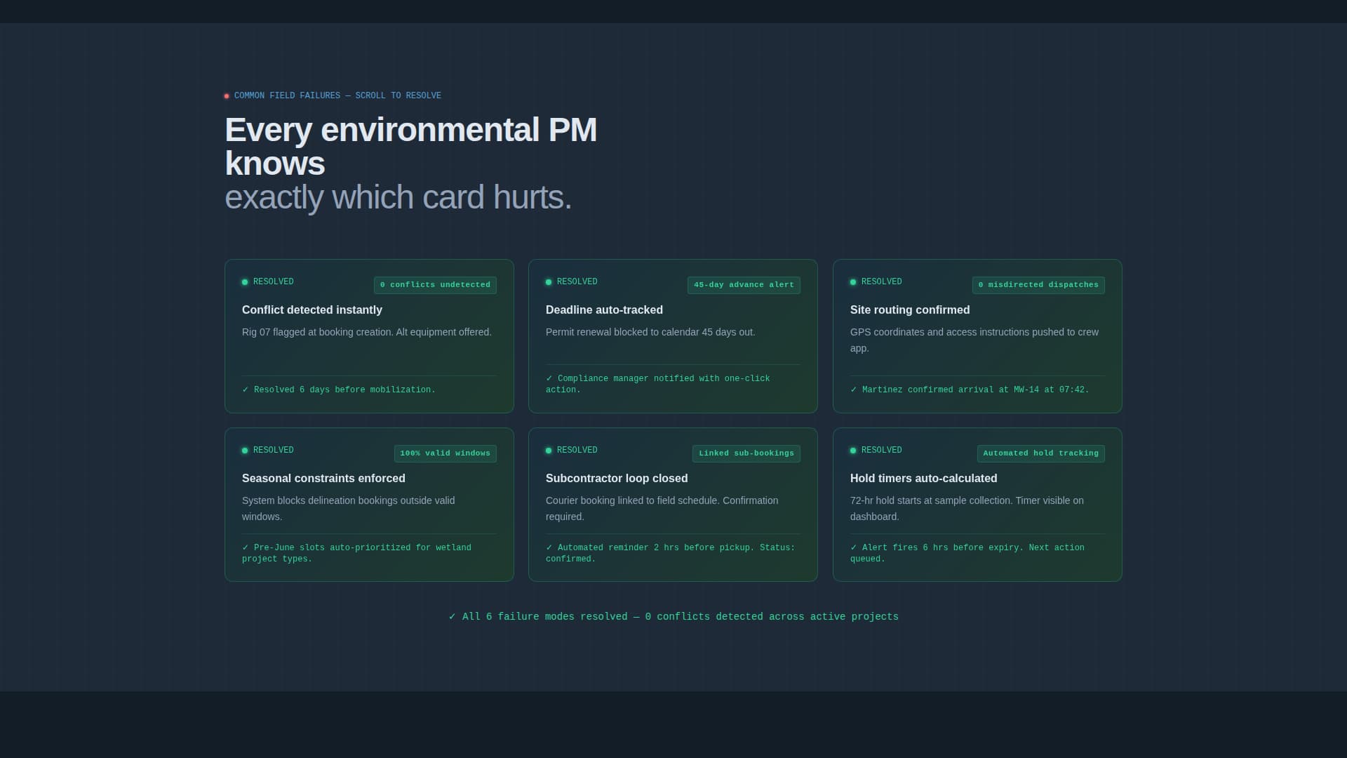 Booking - Powerful Environmental Landing Page Template